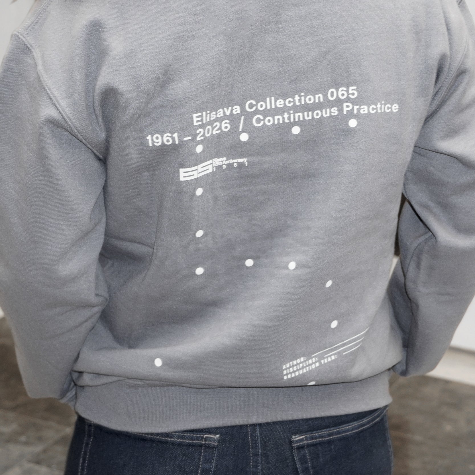 Sweatshirt Grey 65th Anniversary