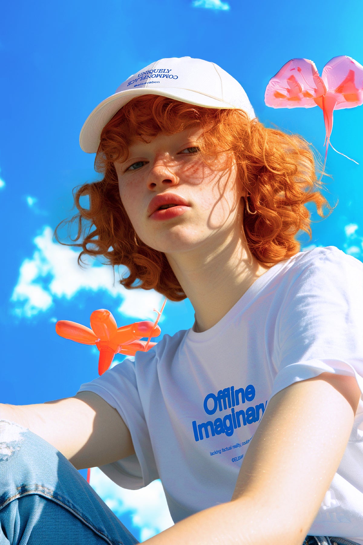 T-shirt Offline Imaginary