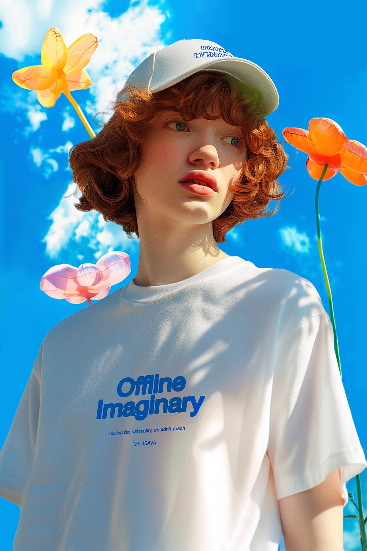 T-shirt Offline Imaginary